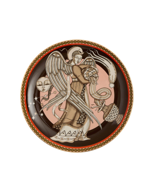The Angel Brown Decorative Plate
