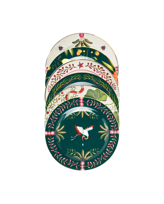Dessert Plates Set of 6 - Mix