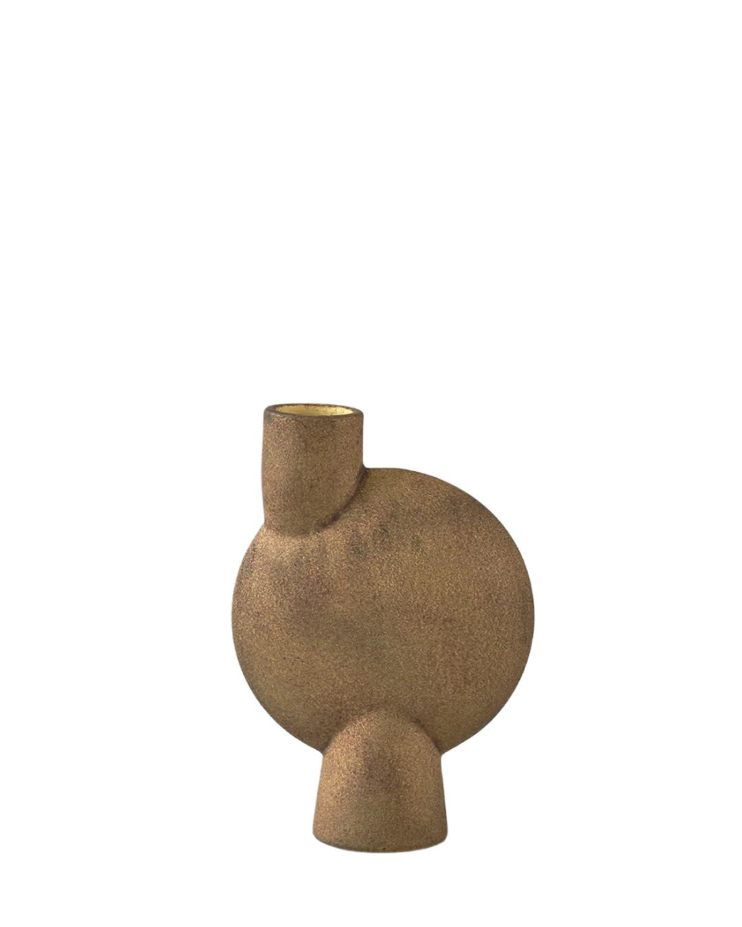 Sphere Vase Bubl, Medio Ocher