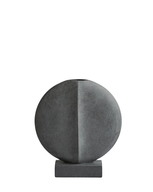 Guggenheim Vase, Mini Dark Grey