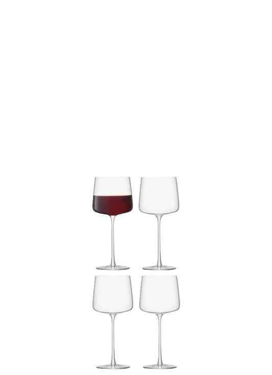 Metropolitan Wine Glass 400ml Clear Set of 4