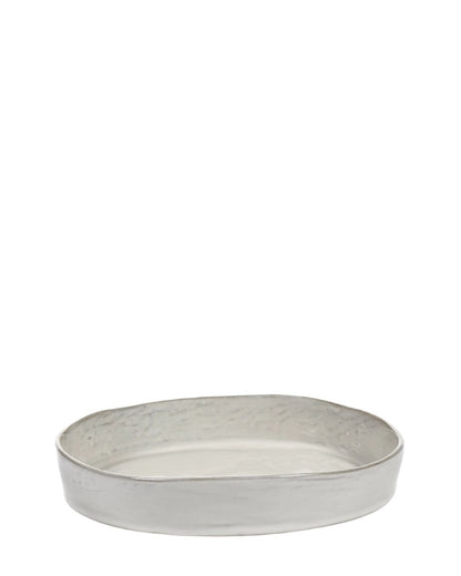 Deep Plate Off White La Mère
