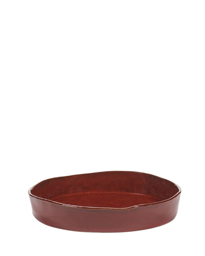 Deep Plate Venetian Red La Mère