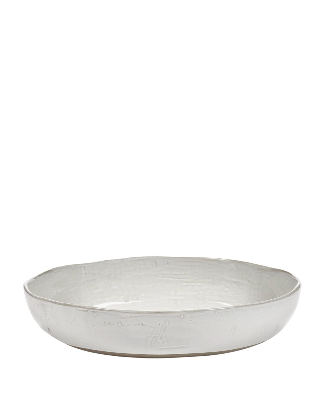 Serving Bowl Off White La Mere