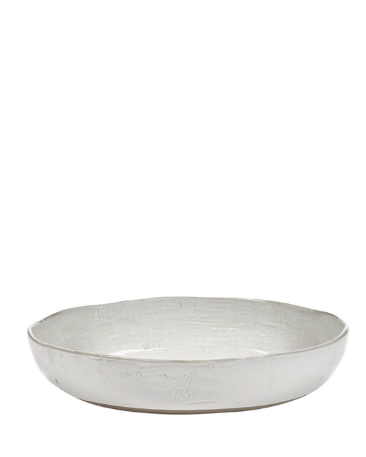 Serving Bowl Off White La Mere
