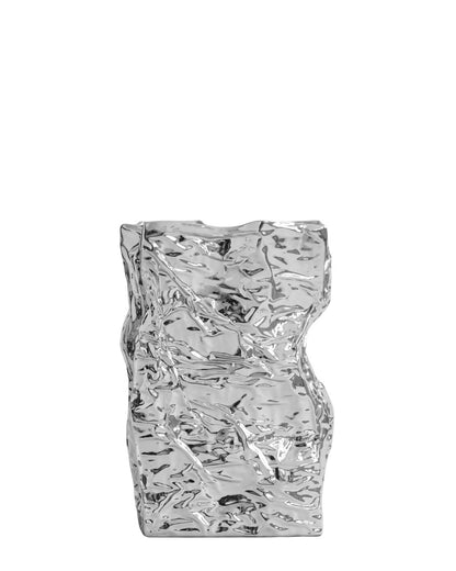 Kami Vase, Big - Chrome