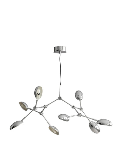 Drop Chandelier, Mini - Chrome (5m)