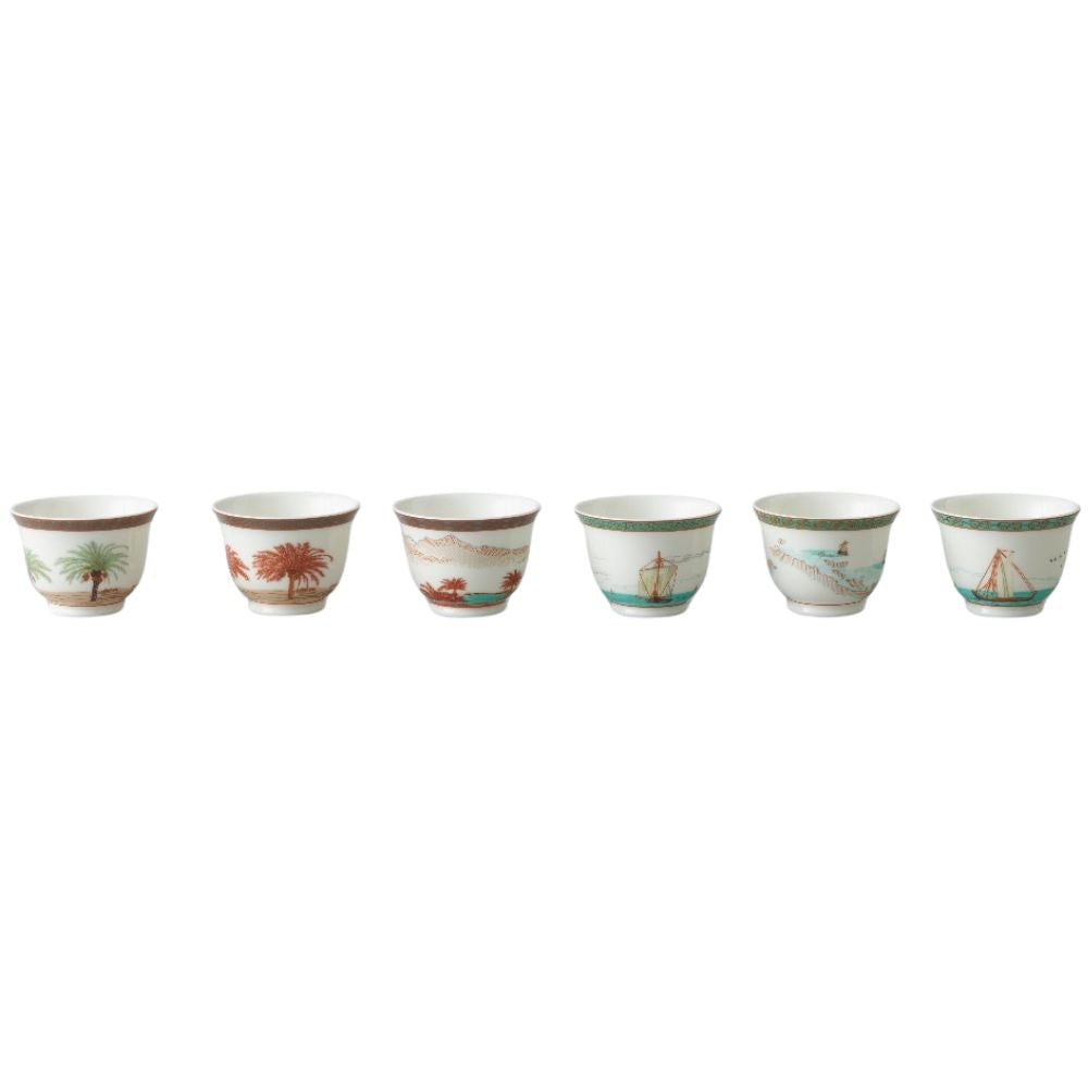 Majan Collection Cawa Cups Set of 6