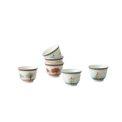 Majan Collection Cawa Cups Set of 6