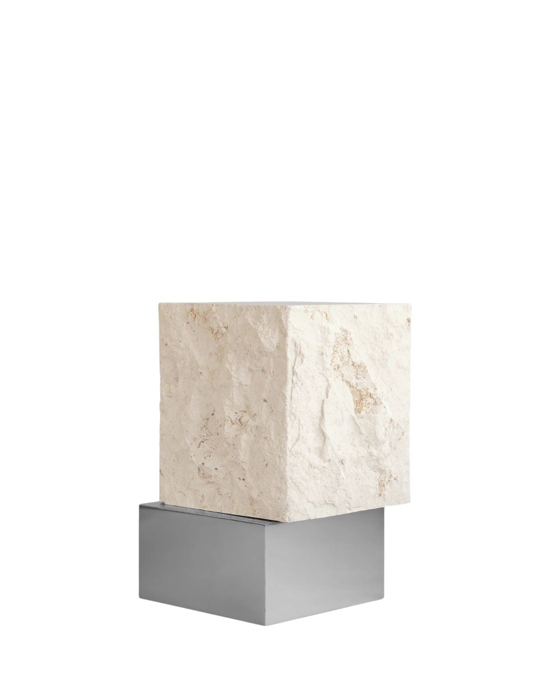 Temple Coffee Table Tall Limestone
