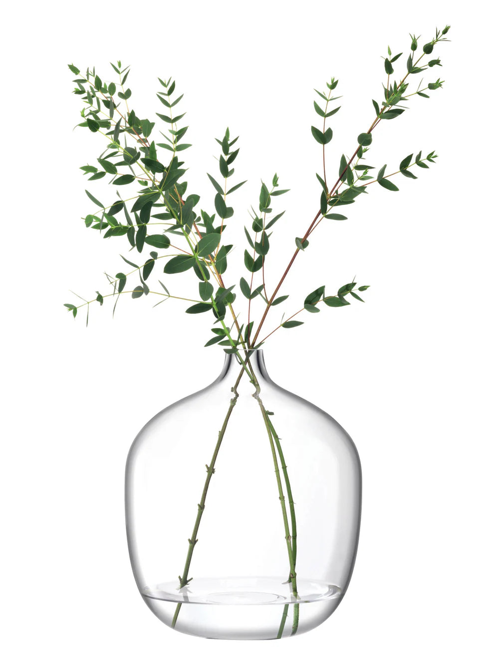 Vessel Vase H35cm Clear