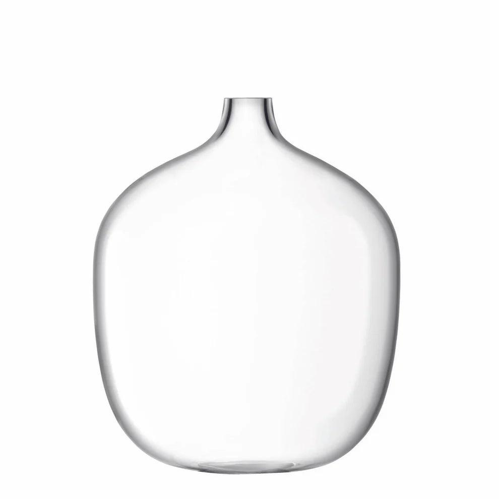 Vessel Vase H35cm Clear
