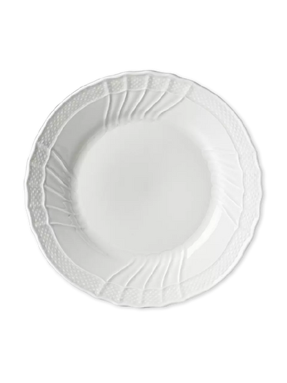 ceramic plate, white plate
