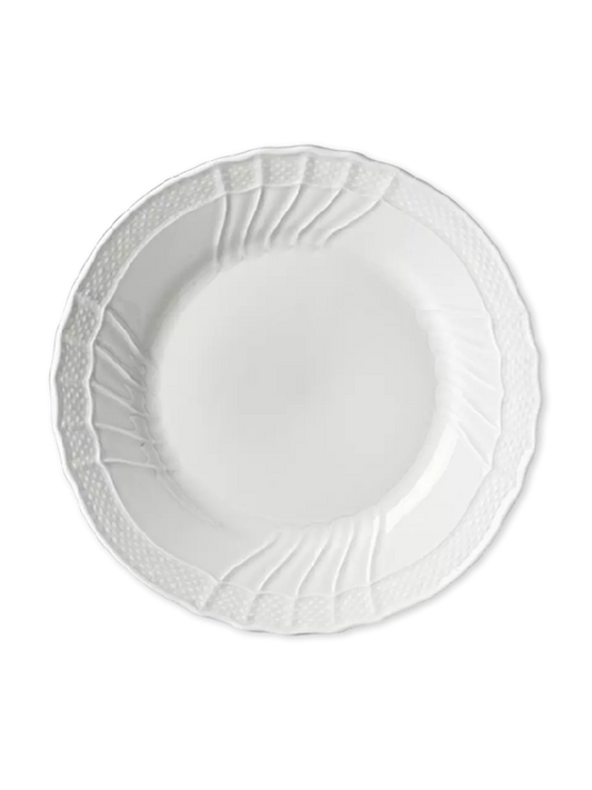 ceramic plate, white plate