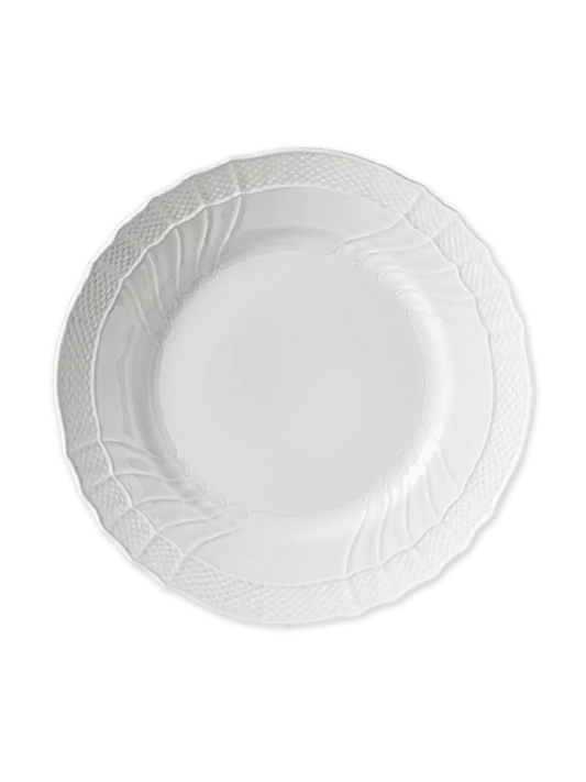 Vecchio Ginori Flat Dinner Plate,Fine white dinner palte