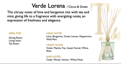 Verde Lorena Sticks Diffuser