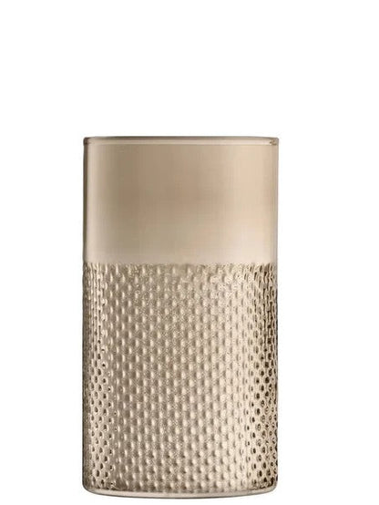 Wicker Vase/Lantern H25cm Taupe