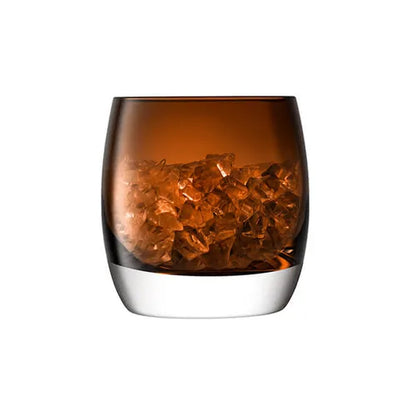 Whisky Club Ice Bucket H15cm Peat Brown
