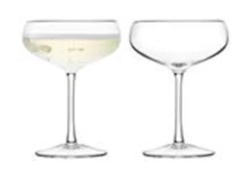 Champagne Saucer Set of 2