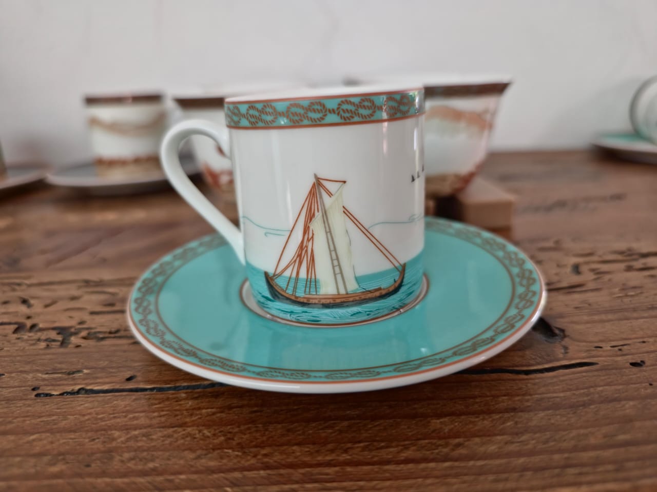 Majan Collection Cups and Saucer Set of 6