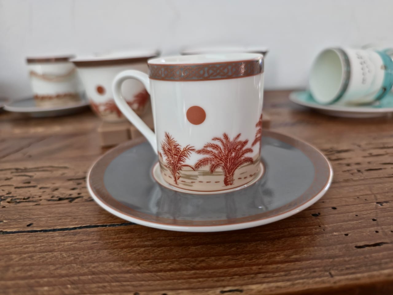 Majan Collection Cups and Saucer Set of 6