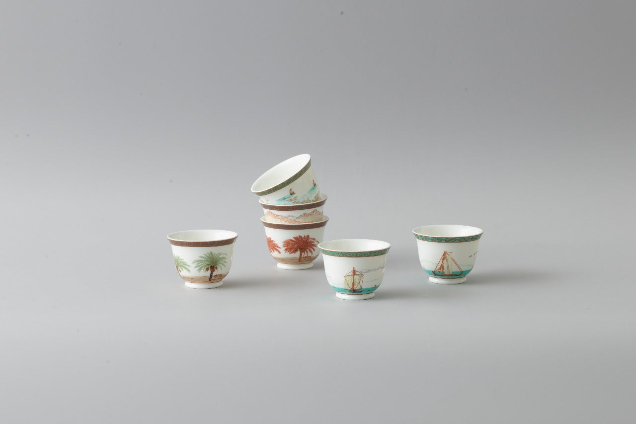 Majan Collection Cawa Cups Set of 6