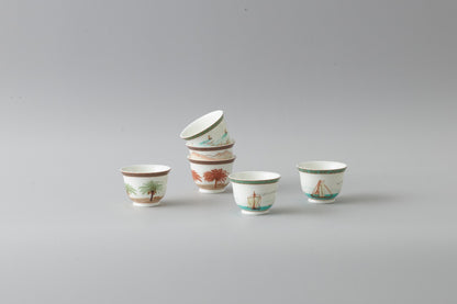 Majan Collection Cawa Cups Set of 6