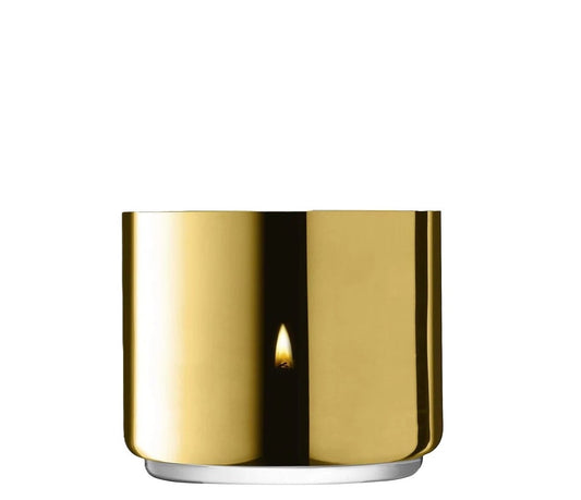 Chevron Tealight Holder Gold Set of 4