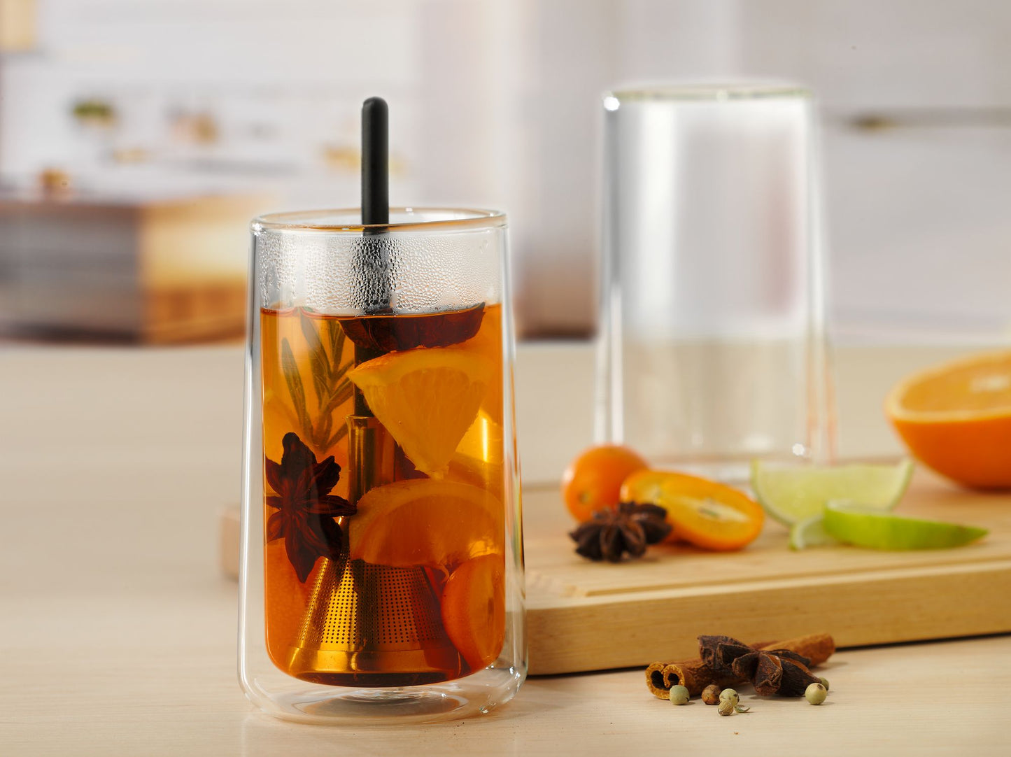 Tea mixer, tea infuser