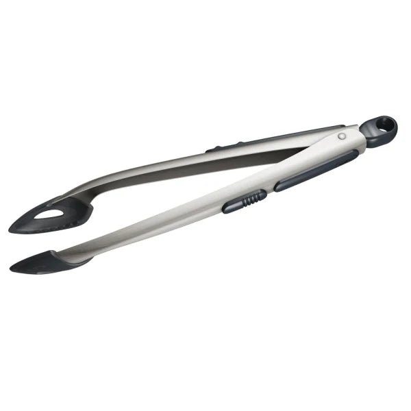 Silicone Grey Tipped Tongs