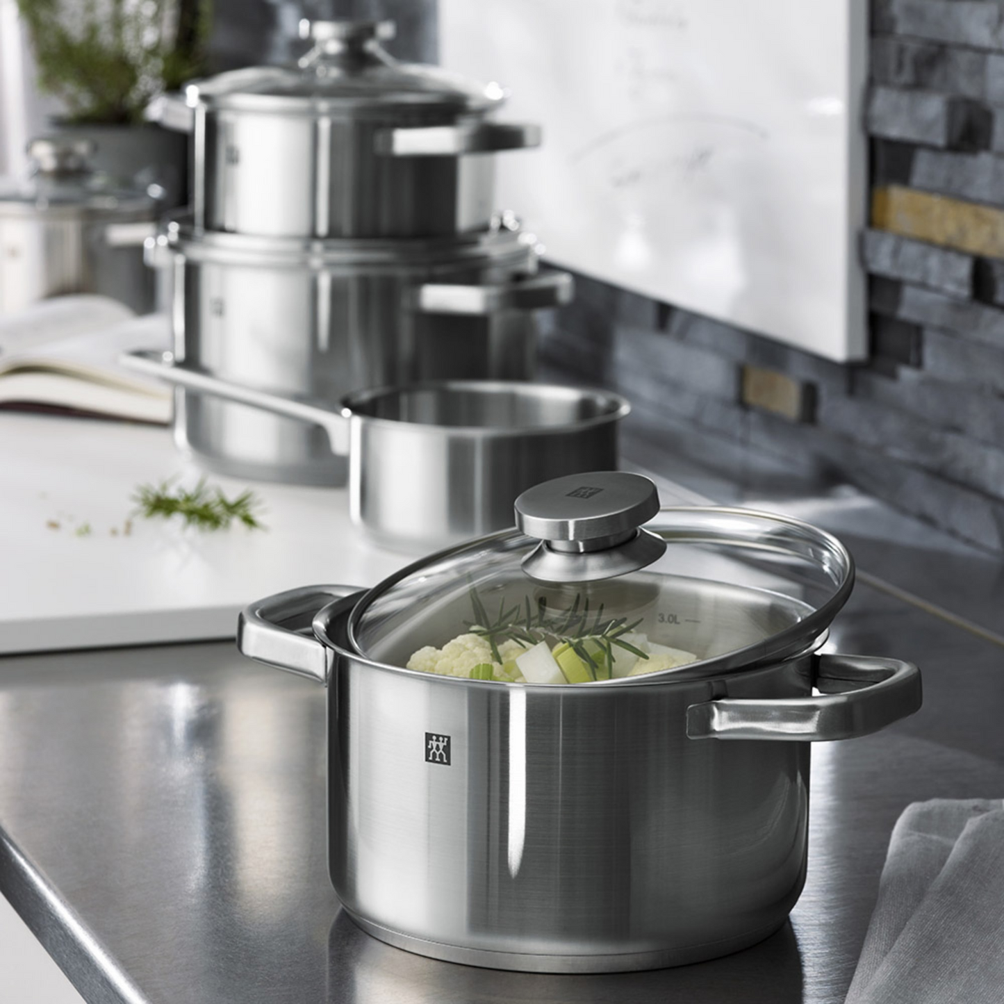 cook ware, stainless steel pot