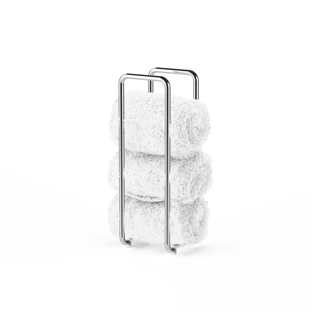 Guest towel rack