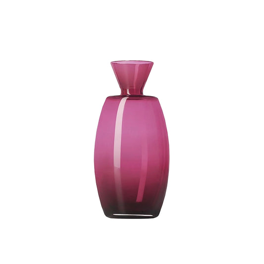 Ruby-Red Decorative Bottle