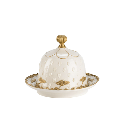 Damasco White & Gold Milk Jug