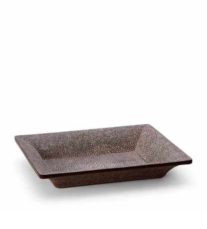 Shagreen Rectangular Vide Poche