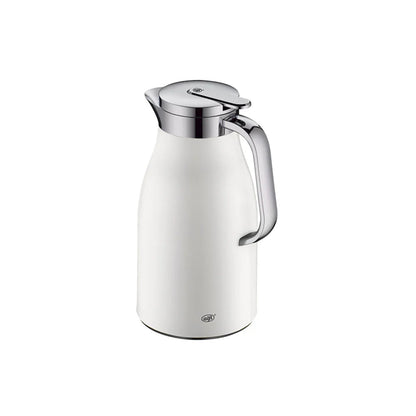 Skyline Thermal Carafe, Coconut White & Chrome