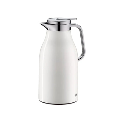 Skyline Thermal Carafe, Coconut White & Chrome