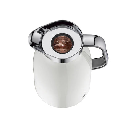 Skyline Thermal Carafe, Coconut White & Chrome
