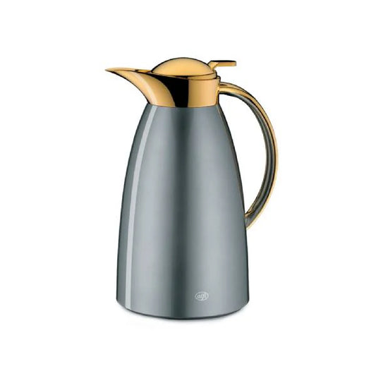 Gusto Arabic Flask, Space Grey and Gold