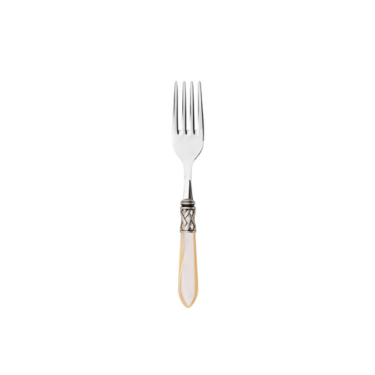 Aladdin Old Silver Plated Serving Fork, Ivory