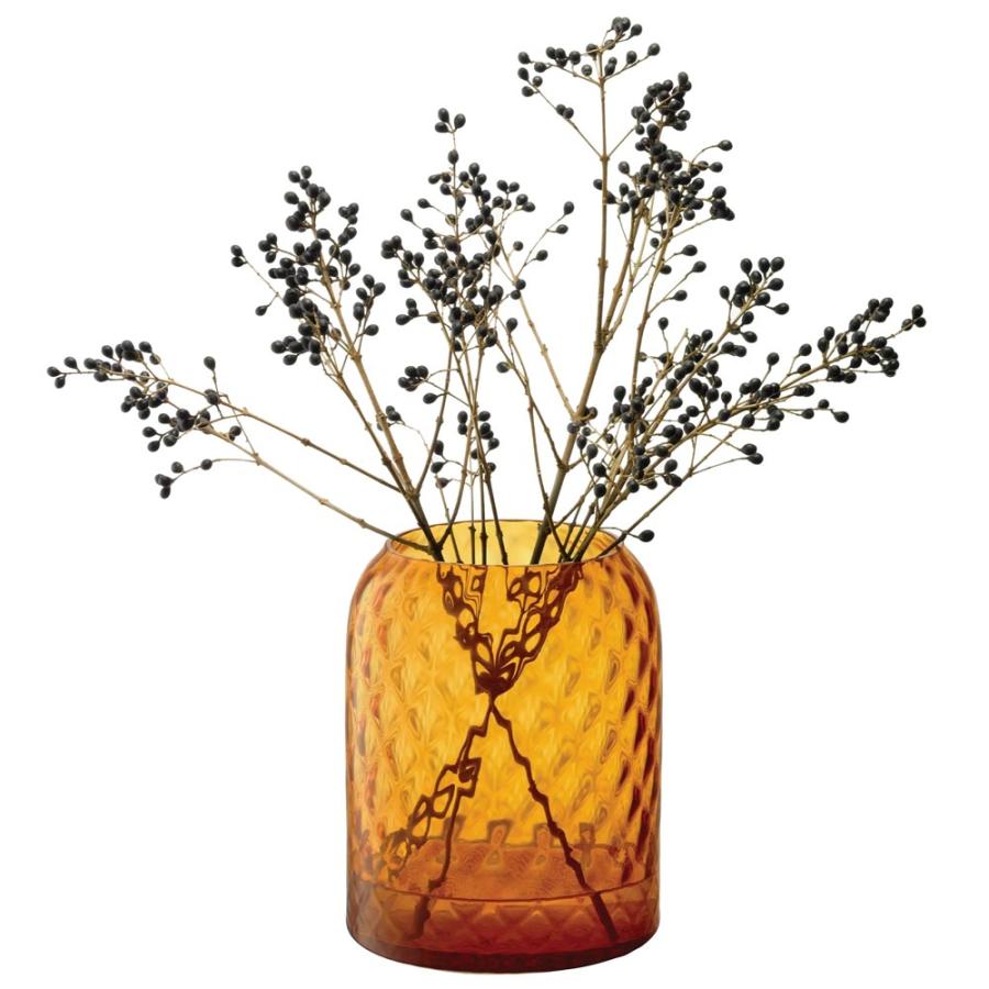 Dapple Vase Lantern  Sun Amber