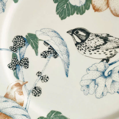 Bird Song Polychrome Dinner Plate #1