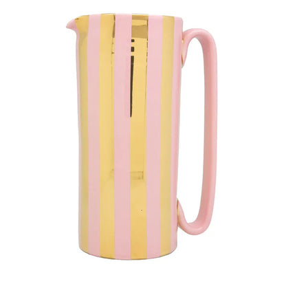 Serlio Mercante Gold 24K & Pink Carafe