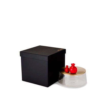 Pomegranate Red Candy Jar