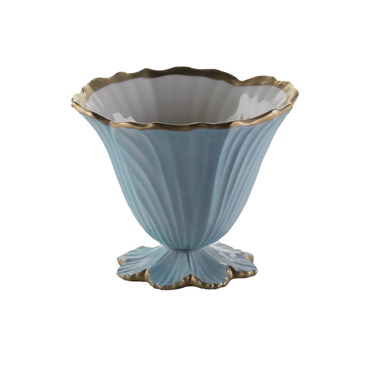 Turquoise Flower Cup