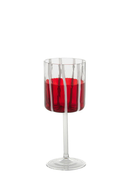 Mezzo & Mezzo Red Goblet