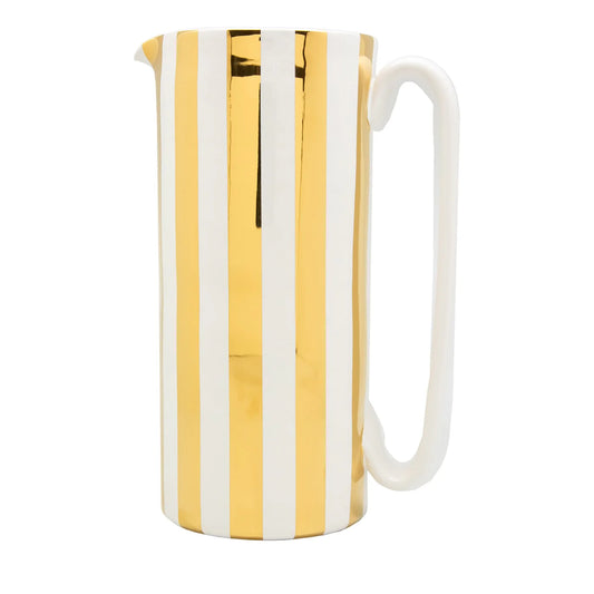 Serlio Mercante Gold 24K & White Carafe