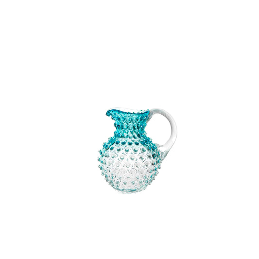Underlay Aquamarine Hobnail Jug 1L