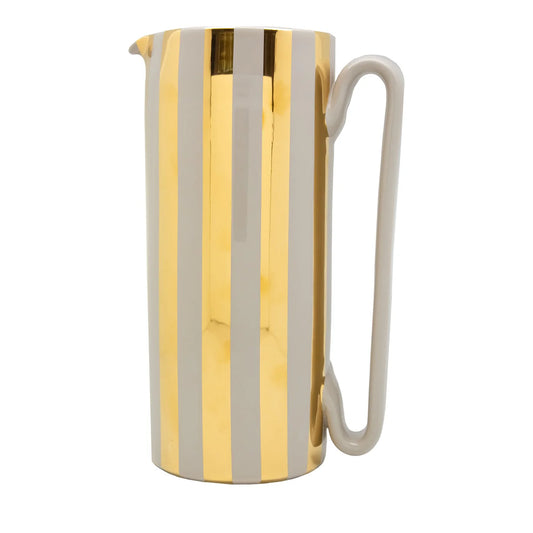 Serlio Mercante Gold 24K & Gray Carafe