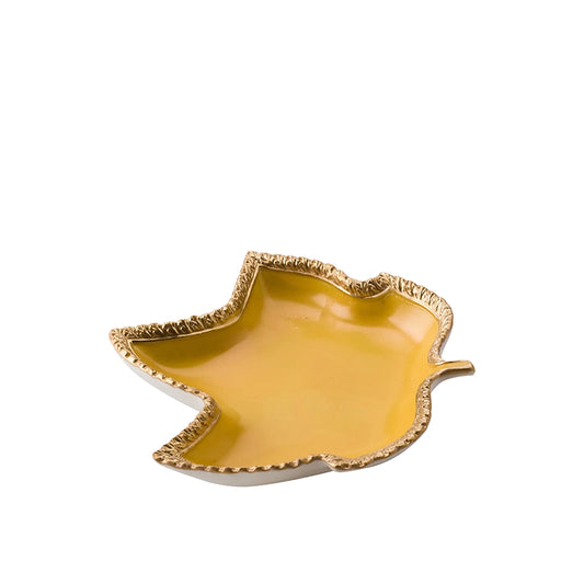 Citron & Gold Vine Leaf Videpoche